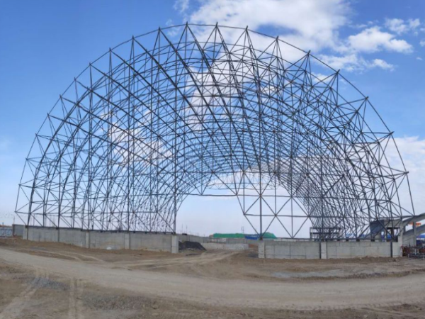 杨浦体育场网架结构